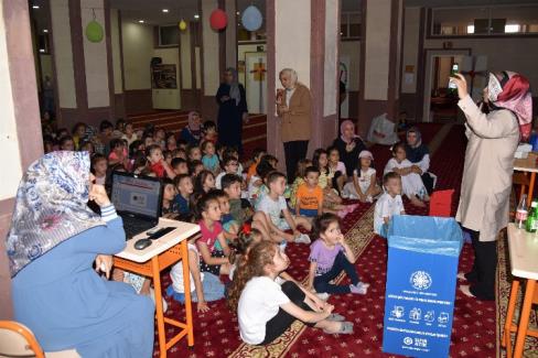 Konya Selçuklu’daki camilerde ‘sıfır atık’ eğitimi