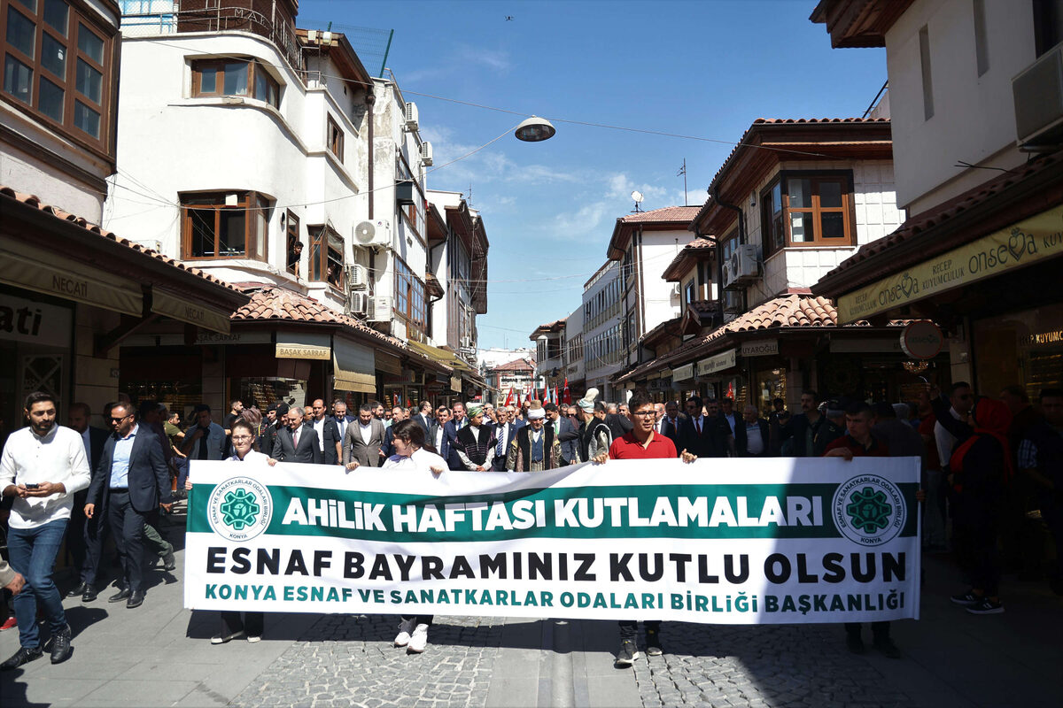 Konyada Ahilik Haftasi etkinlikleri coskulu basladi - Marmara Bölge: Balıkesir Son Dakika Haberleri ile Hava Durumu