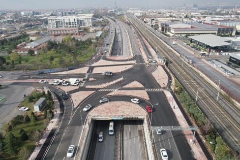 Konya’da trafiği rahatlatacak düzenleme tamamlandı