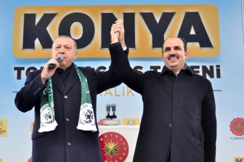 Konya’dan Cumhurbaşkanı Erdoğan’ın üretici desteğine teşekkür