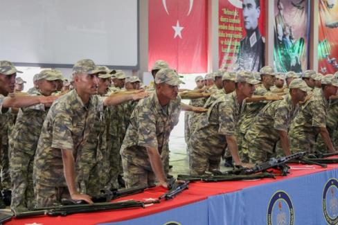 Kütahya’da sözleşmeli erler yemin etti