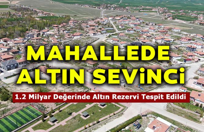 MAHALLEDE ALTIN SEVİNCİ