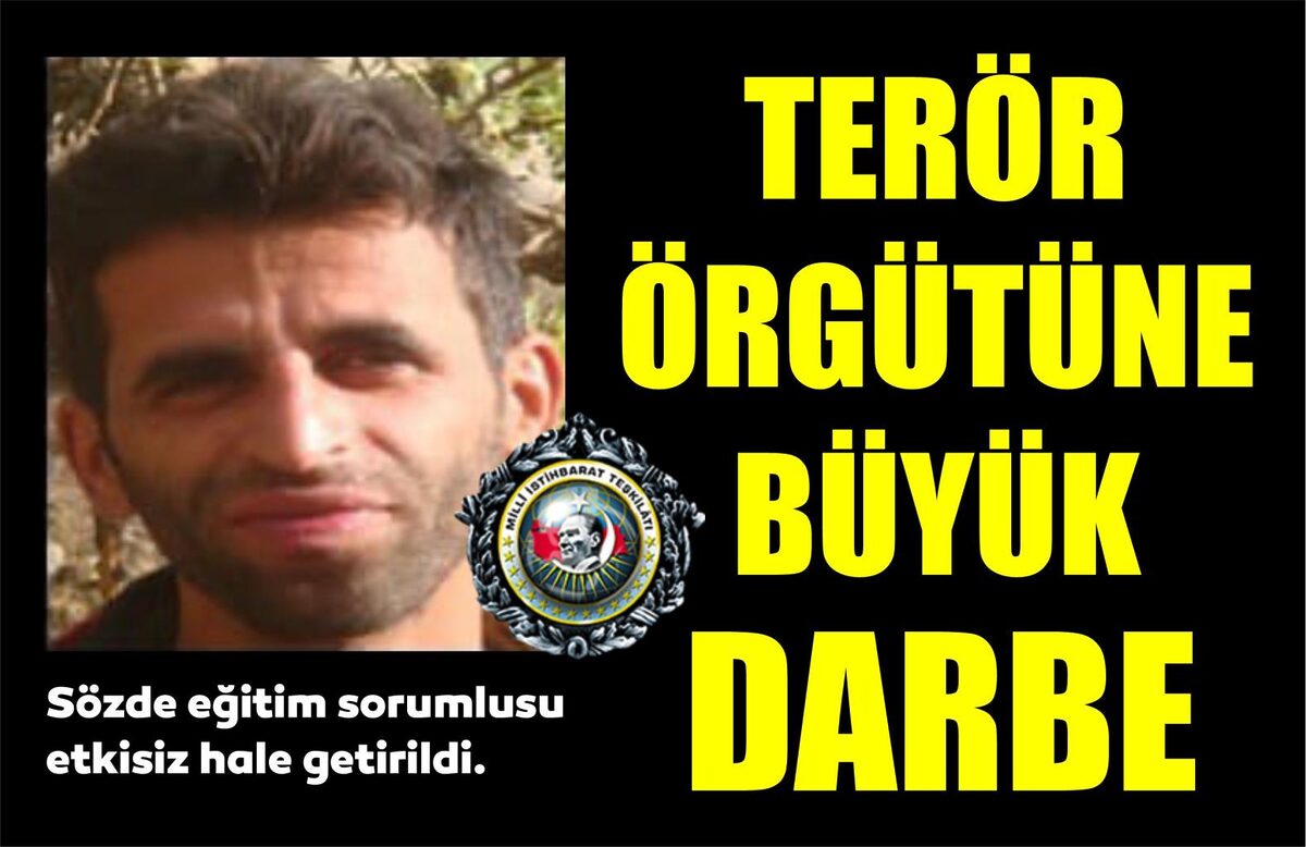 MİT’TEN TERÖR ÖRGÜTÜNE BÜYÜK DARBE