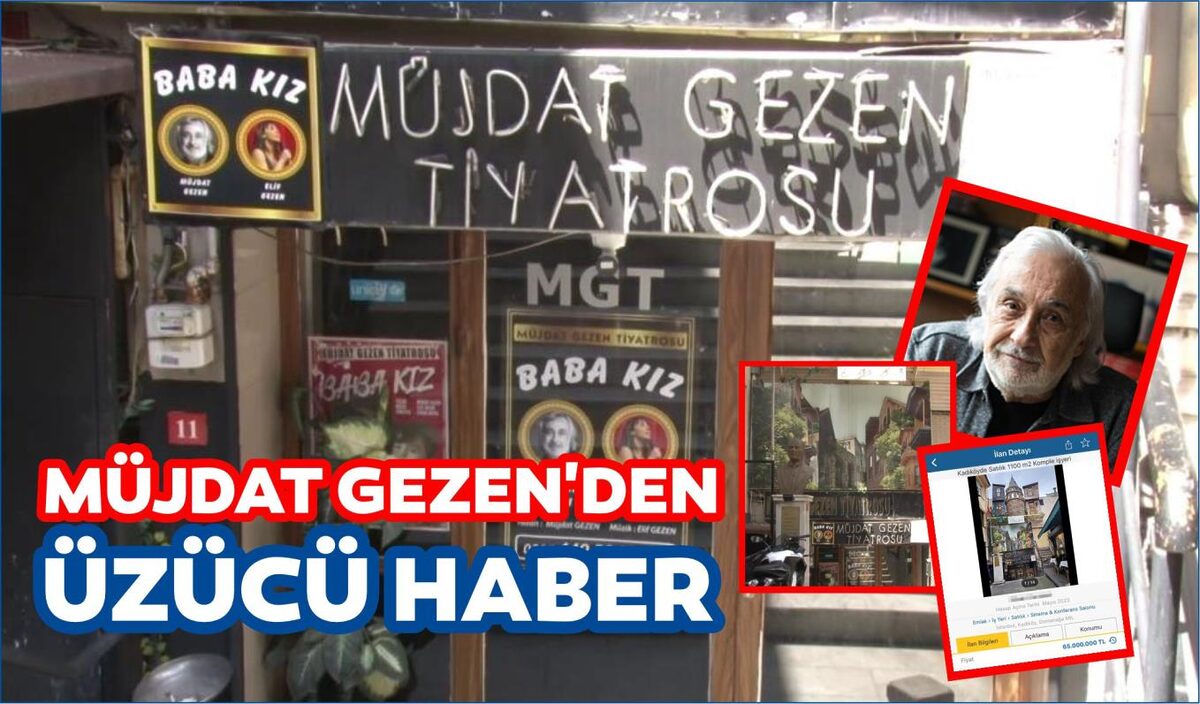 MÜJDAT GEZEN’DEN ÜZÜCÜ HABER