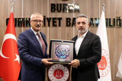 MÜSİAD Bursa’dan Başsavcı Solmaz’a nezaket