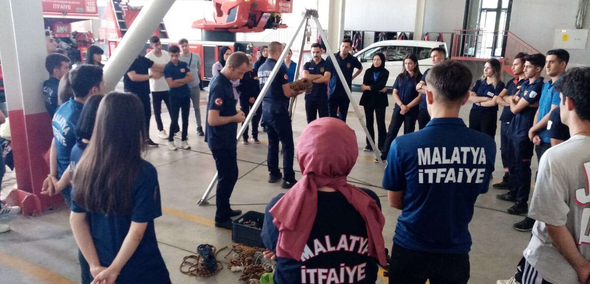 Malatya Itfaiyesinden uygulamali egitim - Marmara Bölge: Balıkesir Son Dakika Haberleri ile Hava Durumu