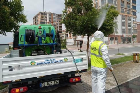 Malatya haşereyle yoğun mücadele veriyor