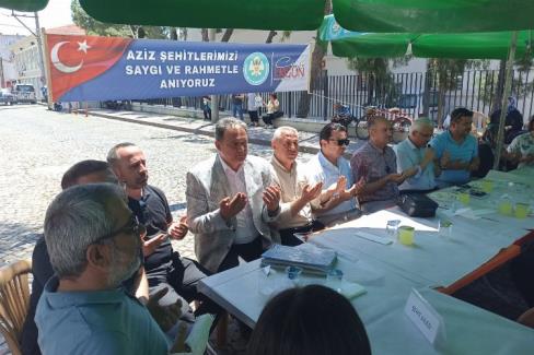 Manisa Akhisar'da şehitlere anma