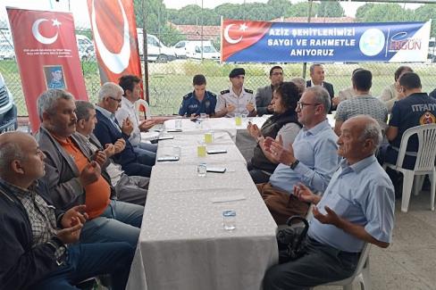 Manisa’da Köprübaşılı şehitler unutulmadı