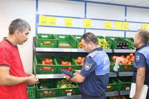 Manisa’da zincir marketler mercek altında