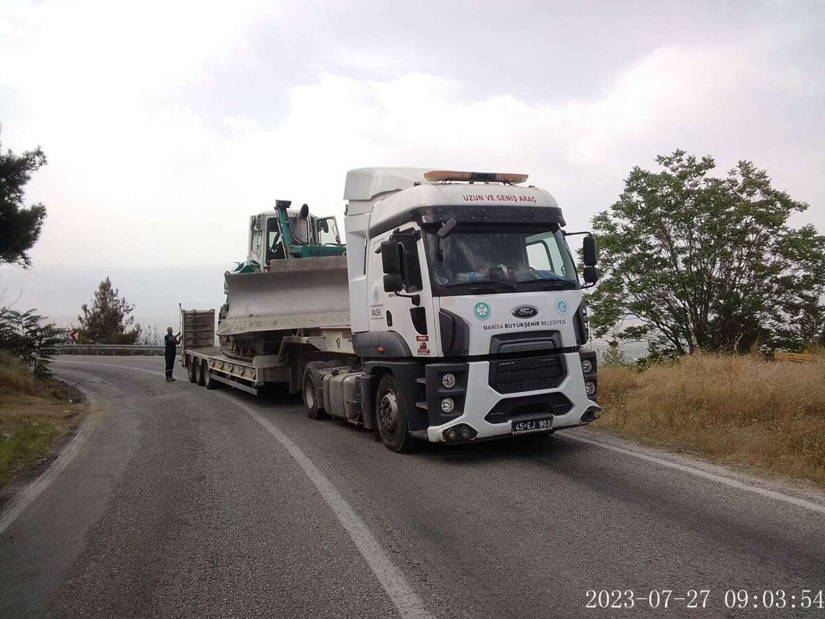 Manisadan Izmir Odemis yanginina destek - Marmara Bölge: Balıkesir Son Dakika Haberleri ile Hava Durumu