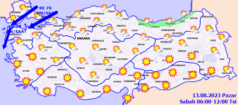 Marmara icin kuvvetli uyari - Marmara Bölge: Balıkesir Son Dakika Haberleri ile Hava Durumu