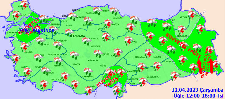 Marmaraya ciddi uyari Kuvvetli yagis ve kar geliyor - Marmara Bölge: Balıkesir Son Dakika Haberleri ile Hava Durumu