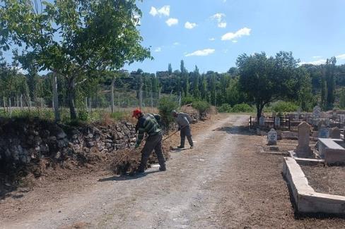 Kayseri Melikgazi Belediyesi ekipleri,