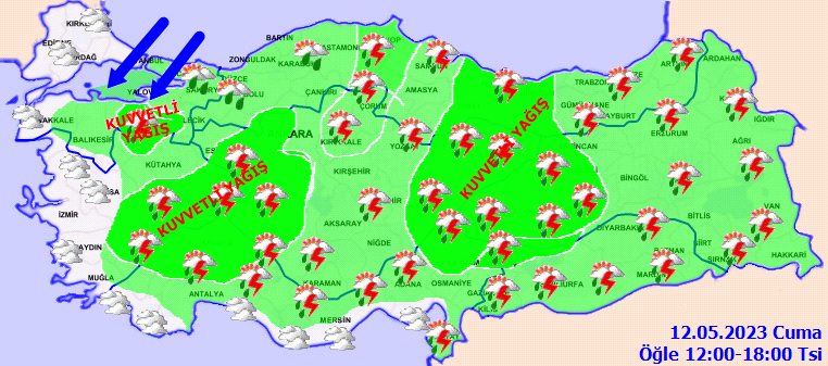 Meteorolojiden 21 ile sel uyarisi - Marmara Bölge: Balıkesir Son Dakika Haberleri ile Hava Durumu