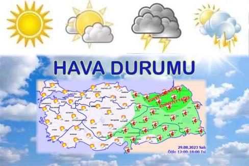 Meteoroloji’den kuvvetli yağış uyarısı