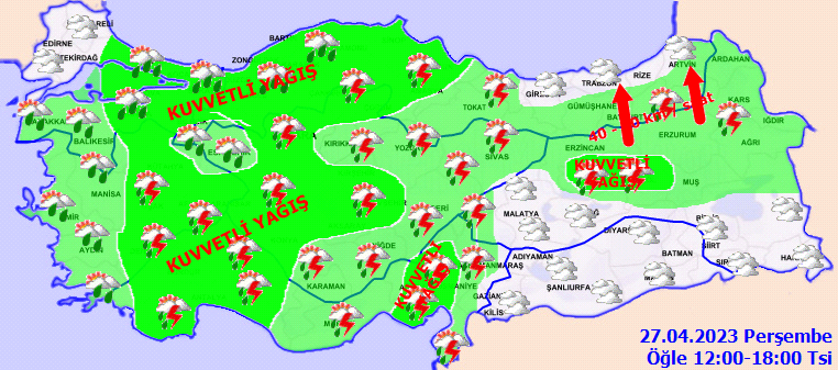 Meteorolojiden sari kodlu uyari - Marmara Bölge: Balıkesir Son Dakika Haberleri ile Hava Durumu