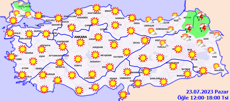 Meteorolojiden sicak hava uyarisi - Marmara Bölge: Balıkesir Son Dakika Haberleri ile Hava Durumu