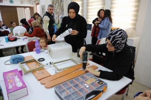 Mihalıççıklı kadınlar tamir kursunu başarıyla tamamladı