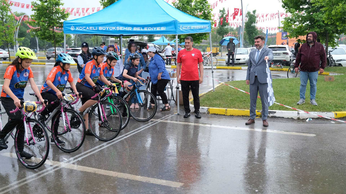 Minik pedallar Sekapark’ta çevrildi