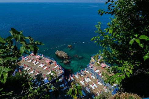 Antalya’da Muratpaşa Belediyesi’nin mavi