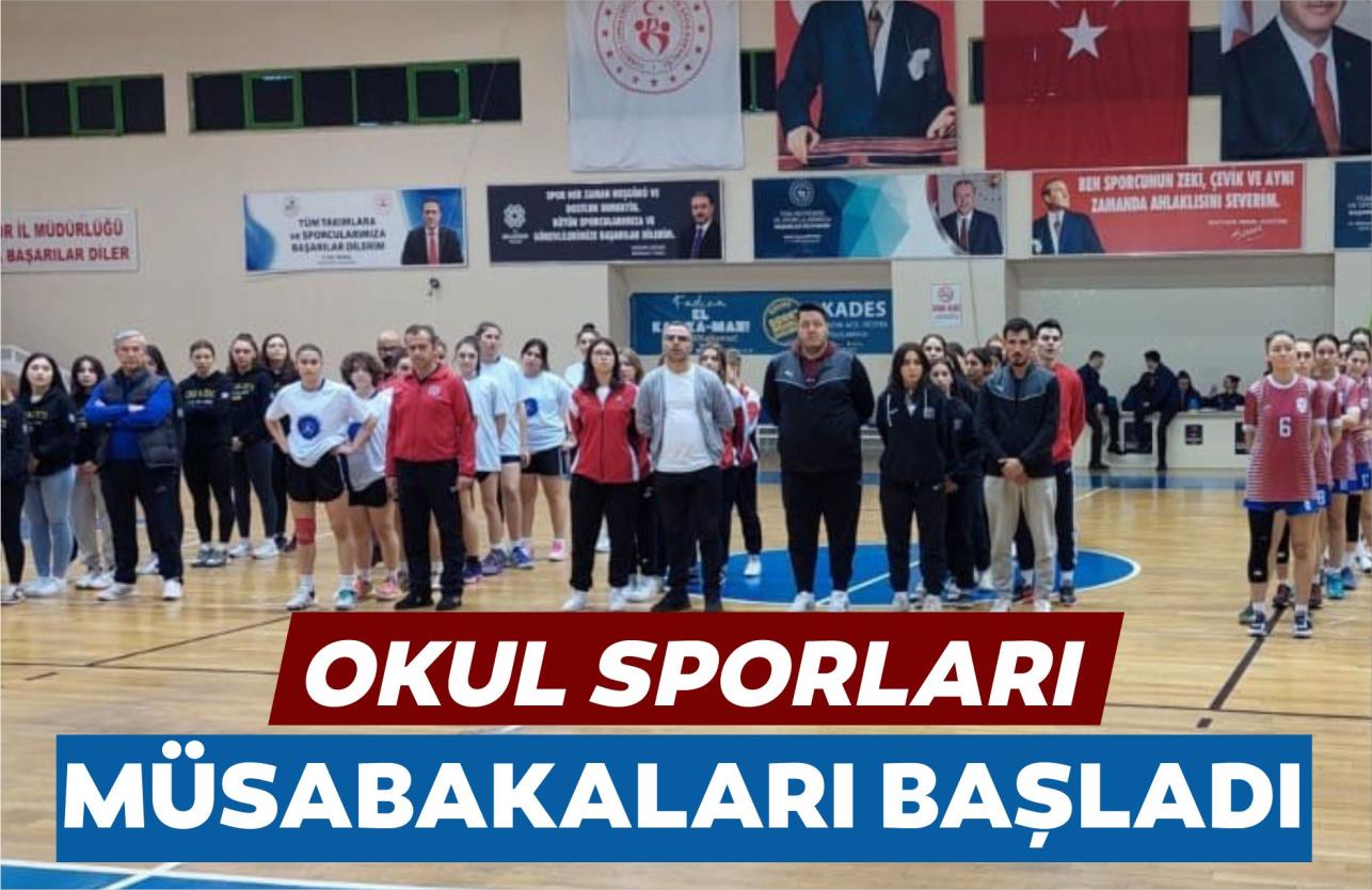 OKUL SPORLARI MÜSABAKALARI BAŞLADI