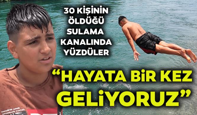 ÖLÜME MEYDAN OKUYAN ÇOCUK: “HAYATA BİR KEZ GELİYORUZ”