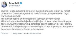 OMER CELIKTEN KARIKATUR TEPKISI - Marmara Bölge: Balıkesir Son Dakika Haberleri ile Hava Durumu