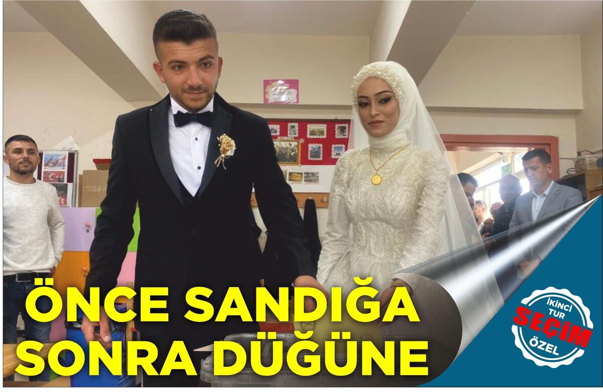 ÖNCE SANDIĞA SONRA DÜĞÜNE