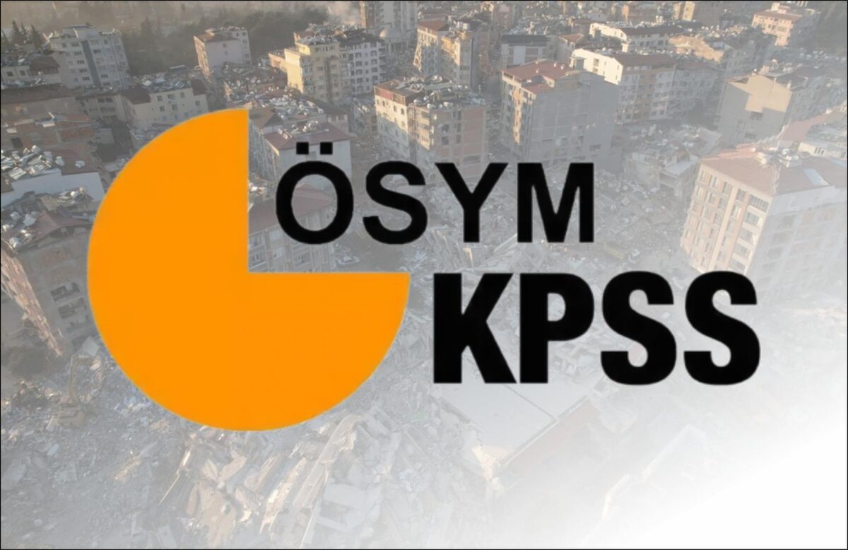 ÖSYM, DEPREM BÖLGESİNDEN KPSS’YE BAŞVURAN ADAYLARDAN ÜCRET ALMAYACAK  