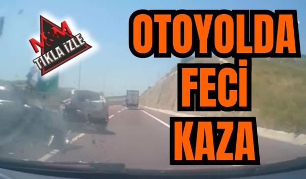 OTOYOLDA FECİ KAZA