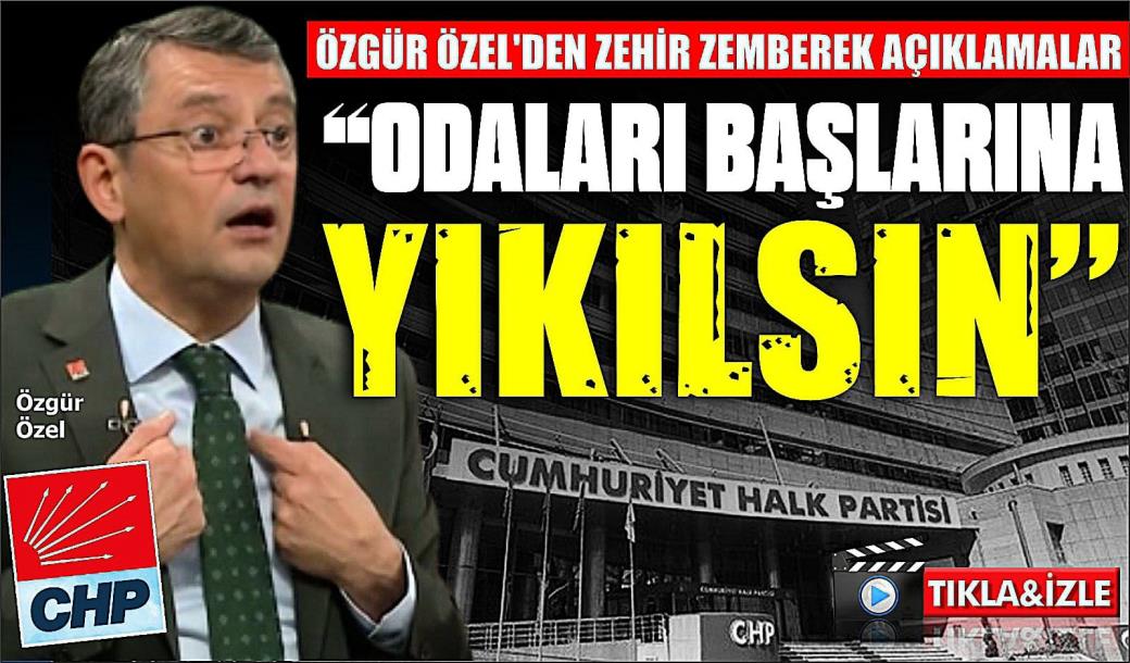 ÖZEL: “ODALARI BAŞLARINA YIKILSIN”