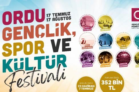 Ordu festivale doyacak