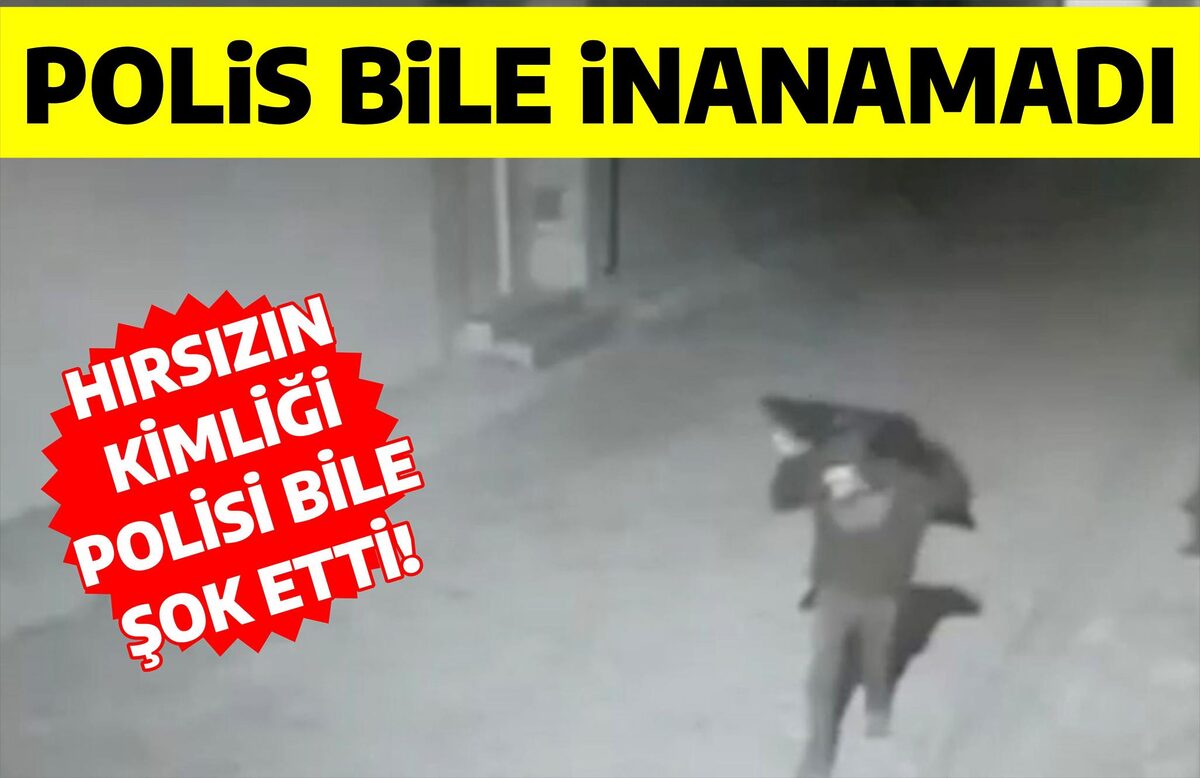 POLİS BİLE İNANAMADI