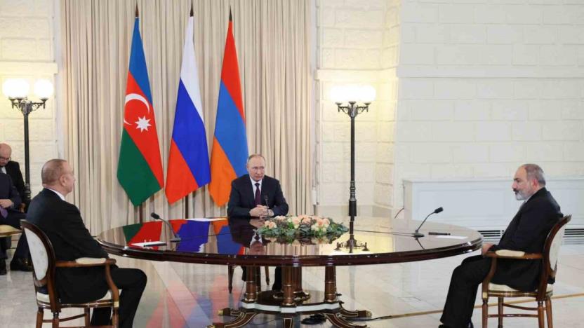 Putin, Aliyev ve Paşinyan 25 Mayıs’ta Moskova’da bir araya gelecek