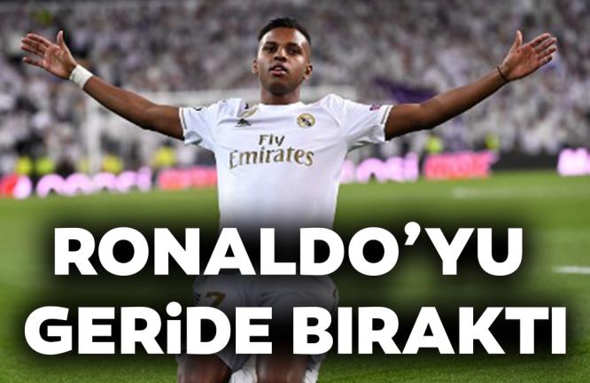 RONALDO’YU GERİDE BIRAKTI