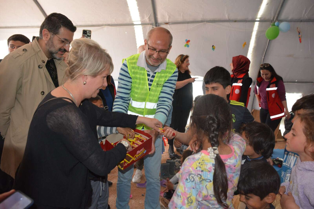 Rotary Dunya Baskani Adiyamana geldi - Marmara Bölge: Balıkesir Son Dakika Haberleri ile Hava Durumu