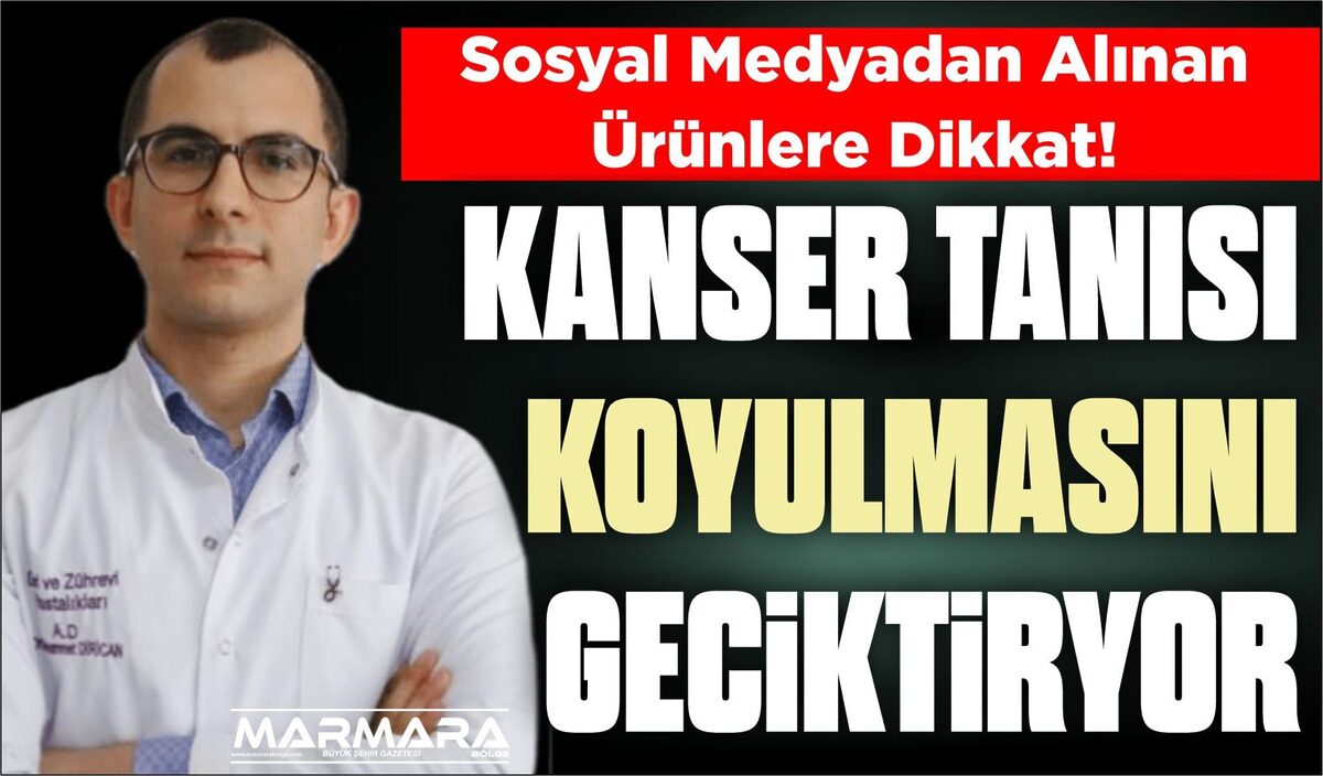 SOSYAL MEDYADAN ALINAN ÜRÜNLERE DİKKAT!