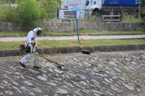 Sakarya Belediyesi Çark Deresi’ni temizledi