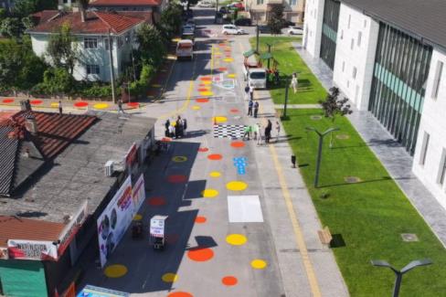 Sakarya'da ‘Yaşayan Sokak’ renklendi