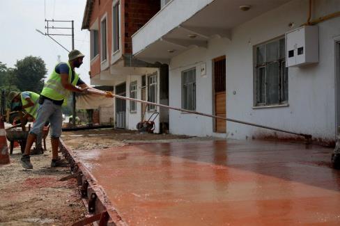 Sakarya’da Çaybaşı’na geniş ve ferah kaldırımlar