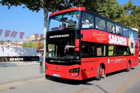 Sakarya’da ‘çift katlı’ heyecan