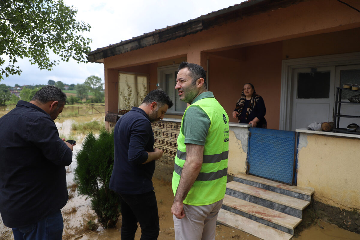 Sakarya’da ekiplerden olumsuzluklara anında müdahale