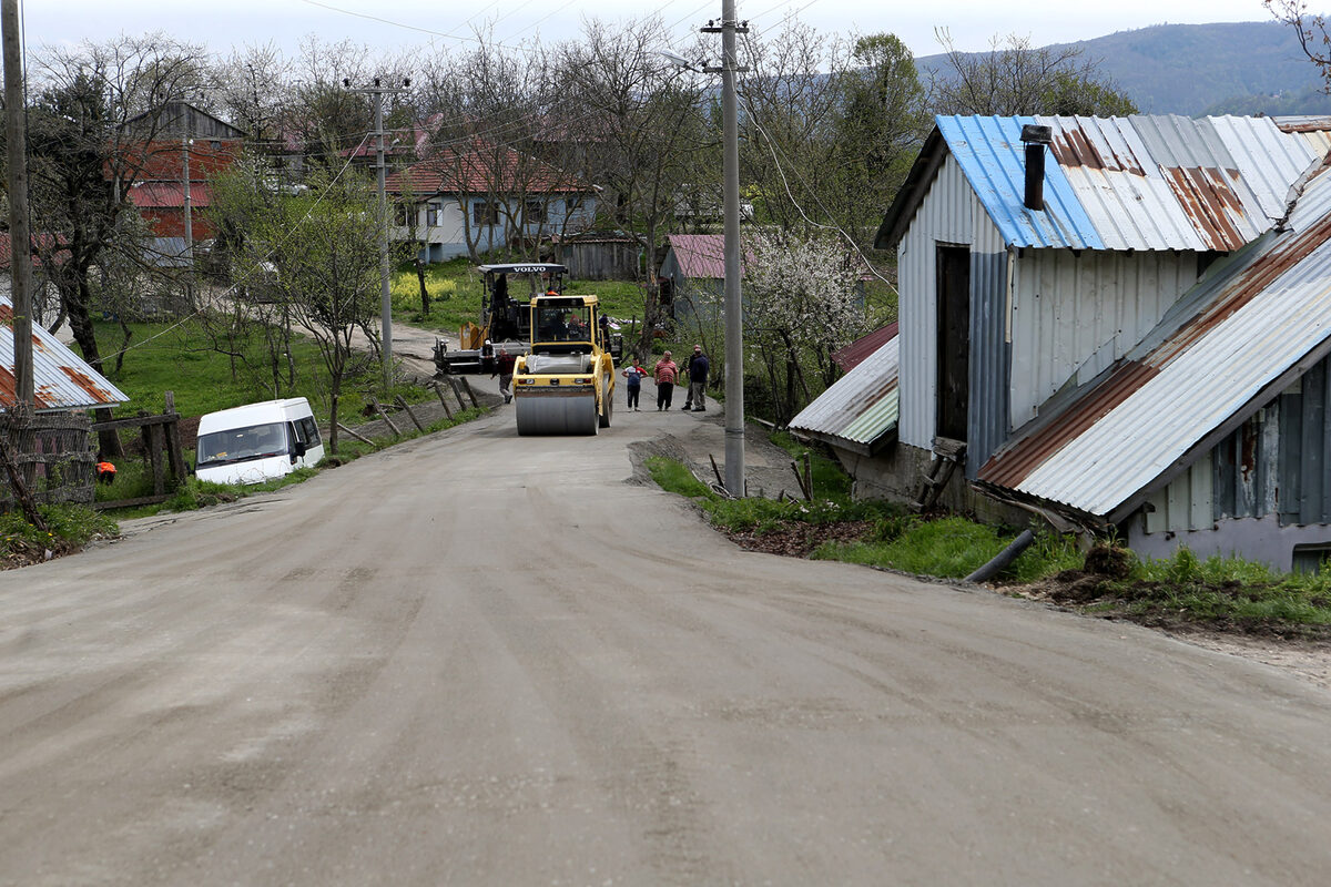 Sakarya’da kırsalda ulaşım daha güvenli