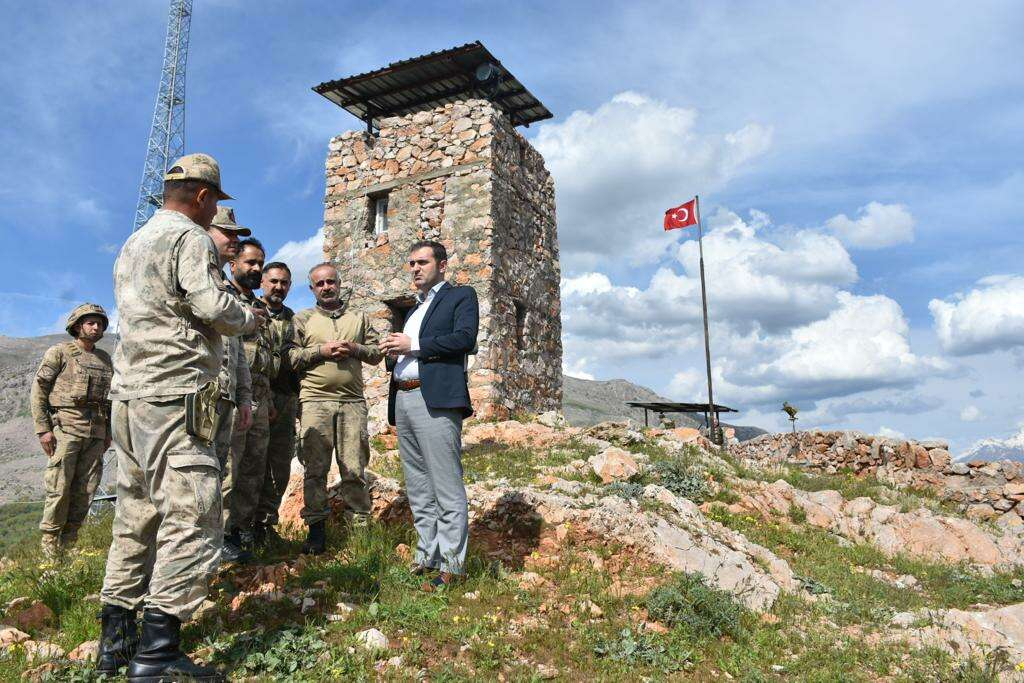 Sason Kaymakami Yucebagda Korucu Ust Bolgesini Ziyaret Etti - Marmara Bölge: Balıkesir Son Dakika Haberleri ile Hava Durumu