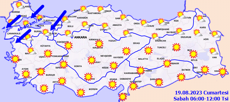 Sicakliklar bildiginiz gibi Iste meteorolojinin gunluk raporu - Marmara Bölge: Balıkesir Son Dakika Haberleri ile Hava Durumu