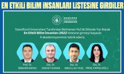 EN ETKİLİ BİLİM İNSANLARI LİSTESİNE GİRDİLER