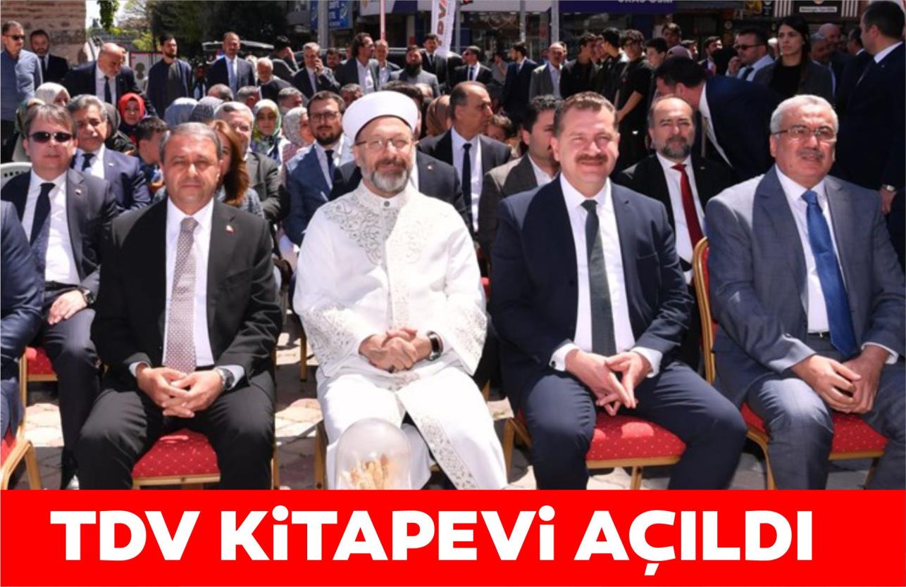 Açılışa Diyanet İşleri Başkanı