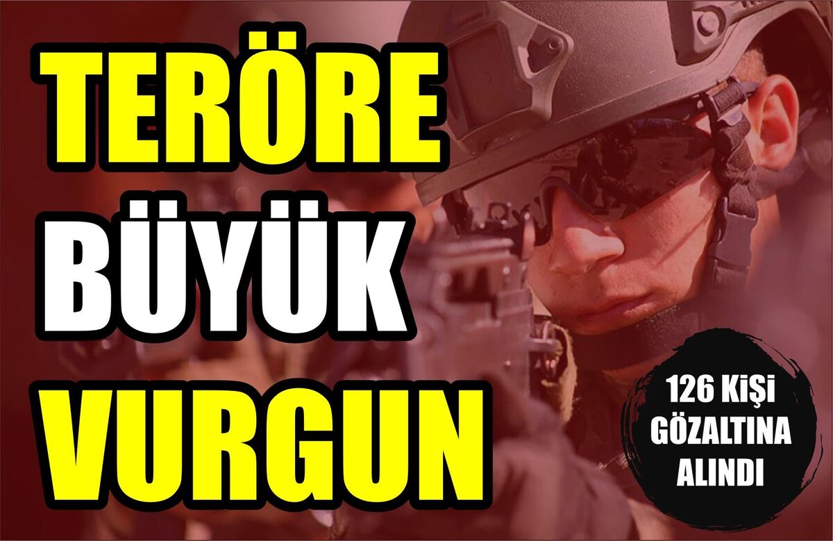 TERÖRE BÜYÜK VURGUN