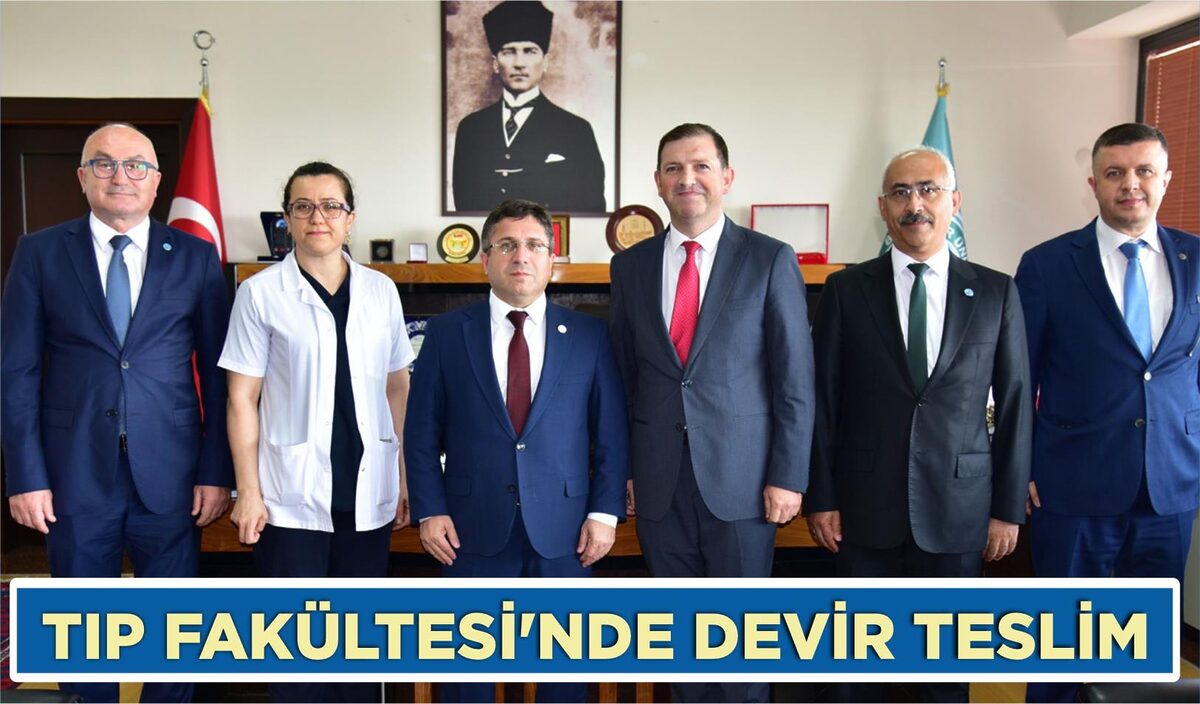 TIP FAKÜLTESİ’NDE DEVİR TESLİM